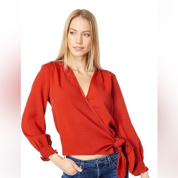 NWT Madewell wrap top size medium - Picture 2 of 11